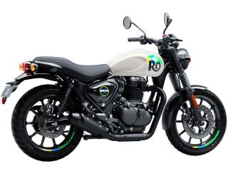 2026年 Hunter350 Single tone（リアビュー）