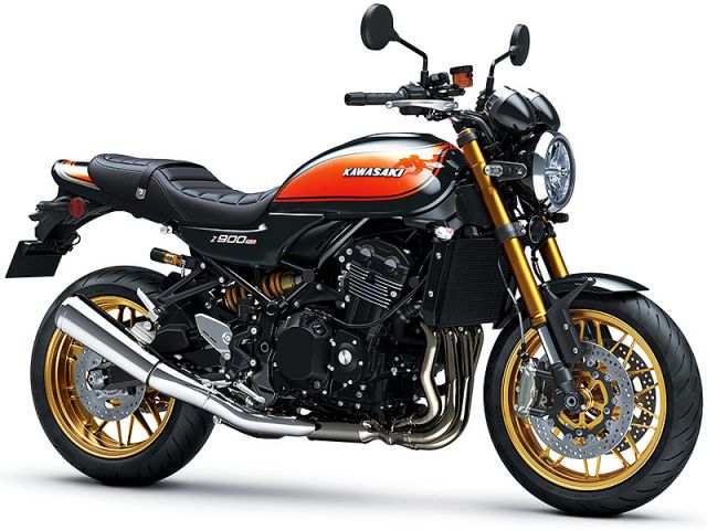 2027年 Z900RS SE メタリックスパークブラック（カタログメイン）