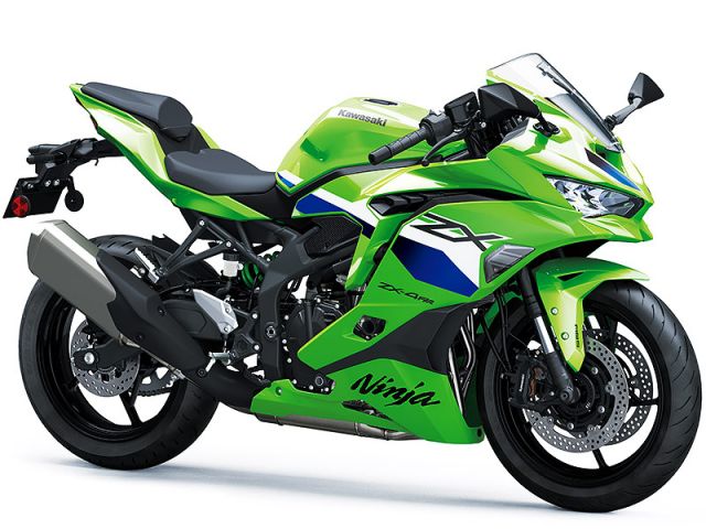2027年 Ninja ZX-4RR ライムグリーン（カタログメイン）