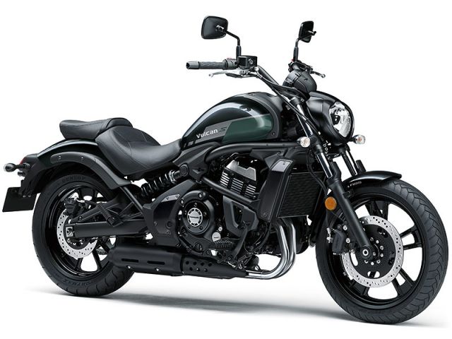2027年 VULCAN S メタリックカーボングレー×メタリックブルーイッシュグリーン（カタログメイン）