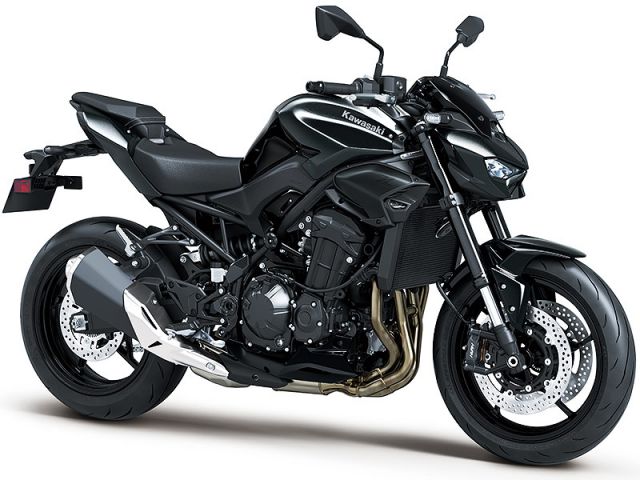 2027年 Z900 エボニー×メタリックカーボングレー（カタログメイン）