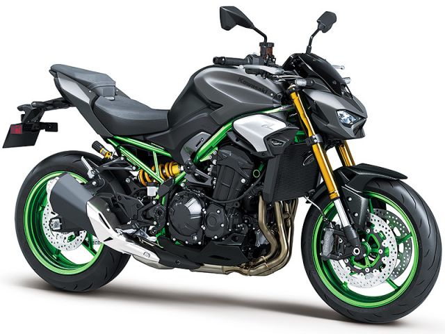 2027年 Z900 SE メタリックマットグラフェンスチールグレー×メタリックマットカーボングレー（カタログメイン）