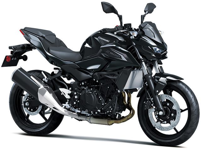 2027年 Z500 エボニー×メタリックカーボングレー（カタログメイン）
