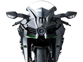2027年 Ninja H2 Carbon（フロントマスクイメージ）