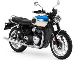 2027年 Bonneville T40Aegean Blue / Fusion White