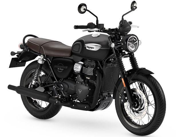 2027年 Bonneville T40 BLACK Matt Pewter Grey / Matt Phantom Black（カタログメイン）