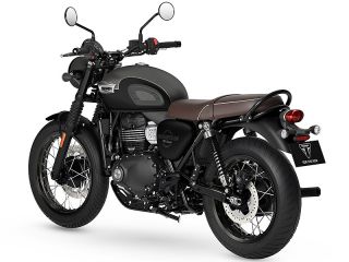 2027年 Bonneville T40 BLACK（リアビュー）